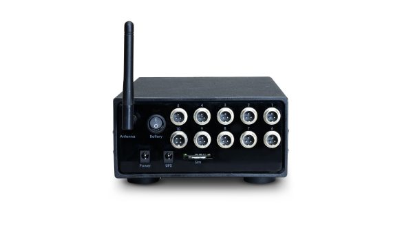 دیتالاگر 10 کانال دما و رطوبت آنلاین ویاک